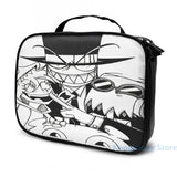 Villainous USB Charge Backpack Funny Graphic Print Men Women Travel Laptop Bag