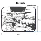 Villainous USB Charge Backpack Funny Graphic Print Men Women Travel Laptop Bag