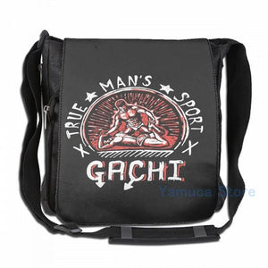 Funny Graphic gachi USB Charge Backpack School bags