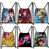 SK8 The Infinity Drawstring Bag Teenagers Backpack Student Storage Bag