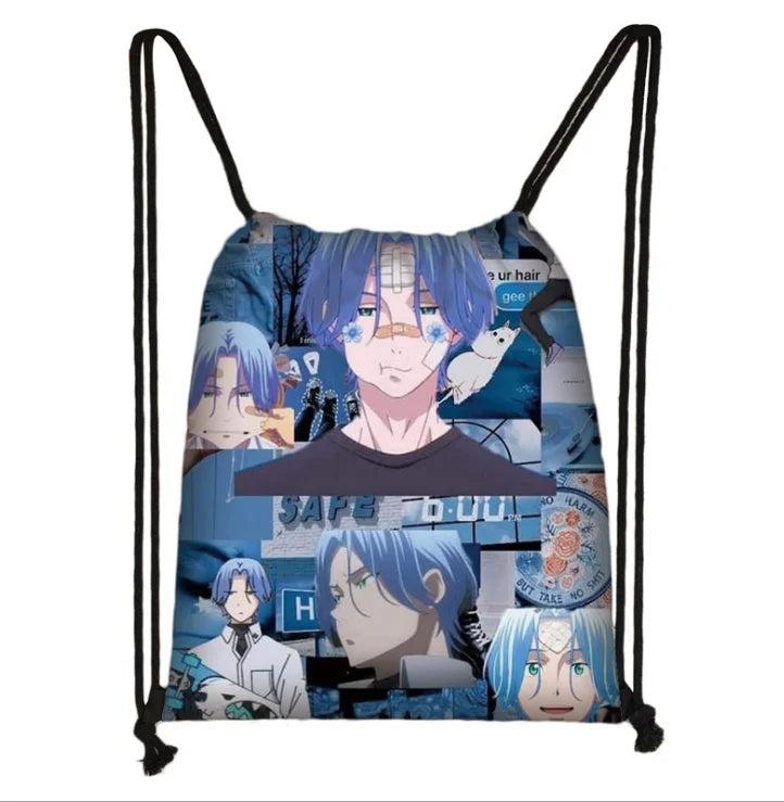 SK8 The Infinity Drawstring Bag Teenagers Backpack Student Storage Bag