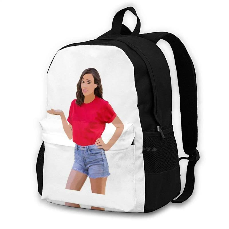 Colleen Ger School Bag Big Capacity Backpack Laptop 15 Inch