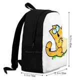 Funny Joke Laptop Backpack Bag with Magnets