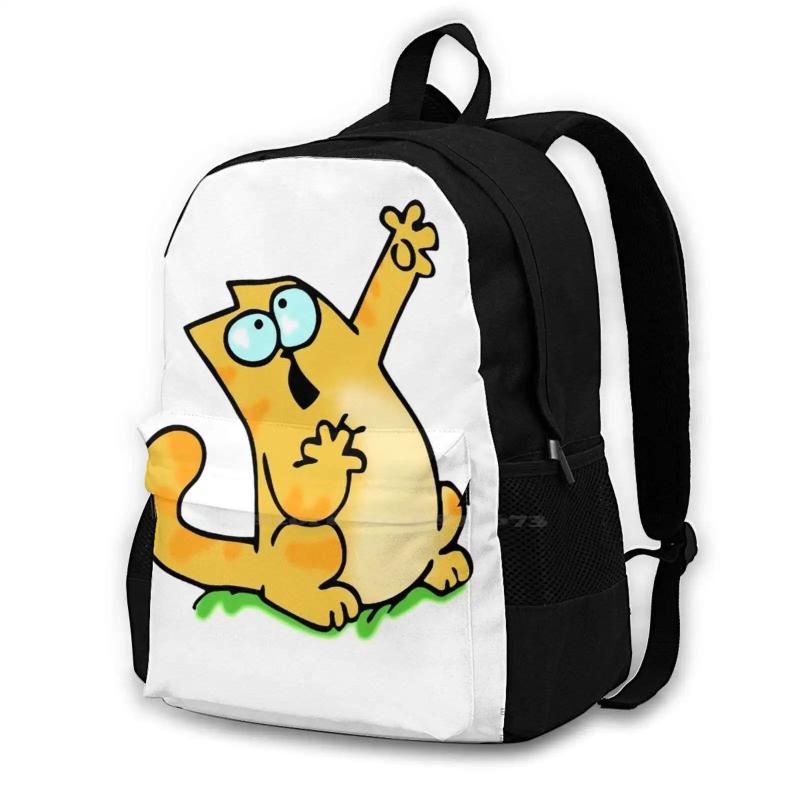 Funny Joke Laptop Backpack Bag with Magnets