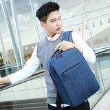 Waterproof USB Backpack for Men and Women Business Travel Bag