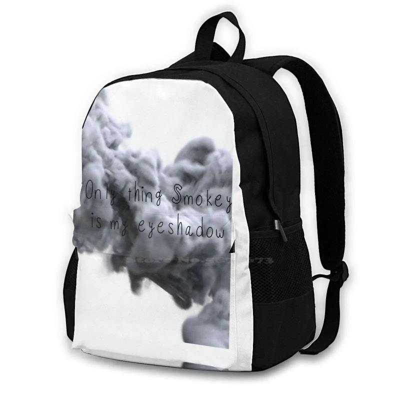 Smokey Eye School Bags For Teenage Girls Laptop Travel Bags