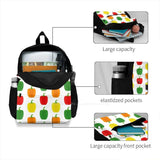 Bell Pepper Pattern Satchel Schoolbag Backpack