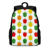 Bell Pepper Pattern Satchel Schoolbag Backpack