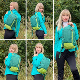 Foldable Backpack Outdoor Mountaineering Climbing Cycling Travel Knapsack