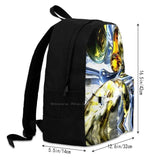 Abstract Women Men Teens Laptop Travel School Bags