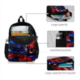 Art Of Noise Abstract School Bag For Teenage Girls Laptop Travel Bags