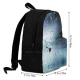 Waterdrops Large Capacity Backpack Laptop Travel Bags