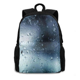 Waterdrops Large Capacity Backpack Laptop Travel Bags