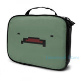 Funny Graphic Print USB Charge Backpack School Travel Laptop Bag
