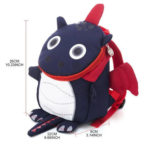 Dino Backpack w/ Leash Anti-Lost Bag for Toddler Kids