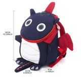 Dino Backpack w/ Leash Anti-Lost Bag for Toddler Kids
