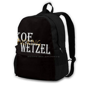 Koe Wetzel For President Travel Laptop Bagpack Bags
