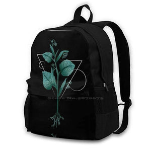 Cherry Blossoms After Winter Backpack Chestnut Brown