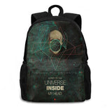 Universe Inside My Head Bag Backpack Space Anaglyph Retro Futurism