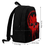 Hydra Shield Comic Film Movie Schoolbag Backpack