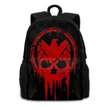 Hydra Shield Comic Film Movie Schoolbag Backpack