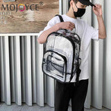 Women Transparent Layers Knapsack Backpacks