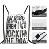 I'm Sorry For What I Said When I Was Docking The Boat Funny Gift