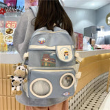 Small Fresh Girl Backpack with Large Capacity