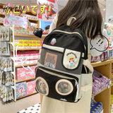 Small Fresh Girl Backpack with Large Capacity