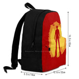 Spaghetti Western Silhouette Laptop School Bags