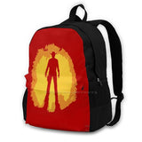 Spaghetti Western Silhouette Laptop School Bags
