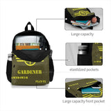 Standard Issue Gardener Travel Laptop Bagpack Bags Garden Gardener Gardening