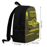 Standard Issue Gardener Travel Laptop Bagpack Bags Garden Gardener Gardening