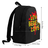 Love Begets Love Arrivals Satchel Schoolbag Backpack