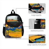 3 Palm Trees Backpacks for Men Women Teenagers Girls Bags