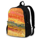 Handpainted Autism Art By Isaac Backpack