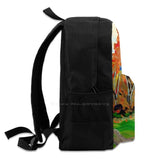 Seven Orange Trees Women Men Teens Laptop Travel School Bags