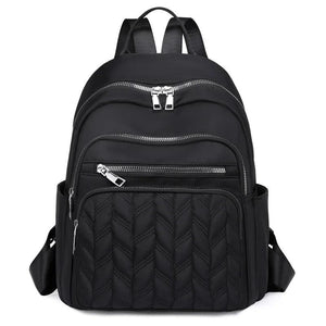 Casual Oxford Backpack Women Waterproof School Bag Ladies Travel Bag