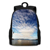 Big Sky #2 Teen College Student Backpack Laptop Travel Bags