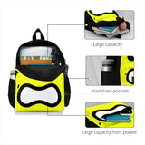 Scared Face 3D Print Backpack Casual Bag Adult Fan Customize