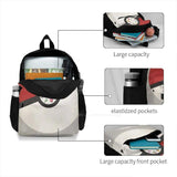 Retro Vintage 90S Laptop Travel School Bag Ash Japan