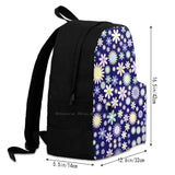 Flowers Travel Laptop School Backpack Bag Art Artist Illustration