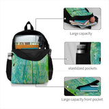 Rainforest Dawn Backpack Yellow Green Nature Outdoors