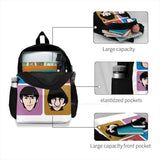 School Bags For Teenage Girls - The Beates Head Print Laptop Travel Bag