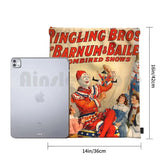Vintage Circus Poster Backpack Drawstring Bags Gym Bag Waterproof