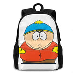 Cartman Yellow Angry Circle Cartoon Backpack