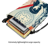 Shepard Fairey island backpack drawstring bags gym bag