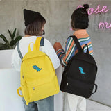 Printed Canvas Backpack Campus Style School Bags Laptop Book Bag