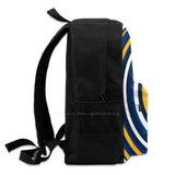 Blues School Bag Backpack Laptop 15 Inch St Louis Hockey Circles