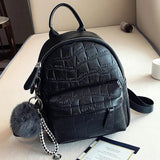 PU Leather Bags Mini Backpacks Women Small Backpack Female Back Pack